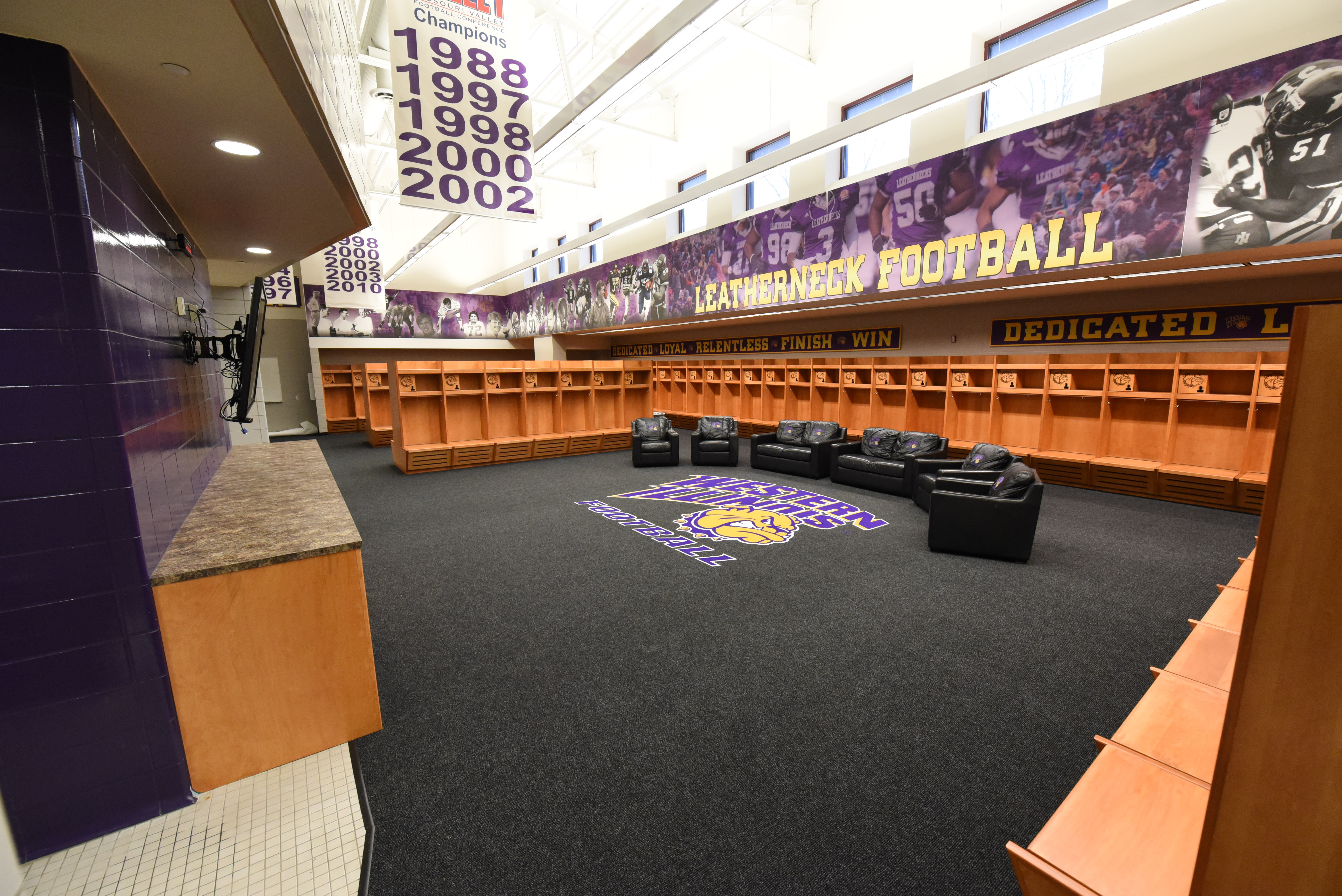 Locker room