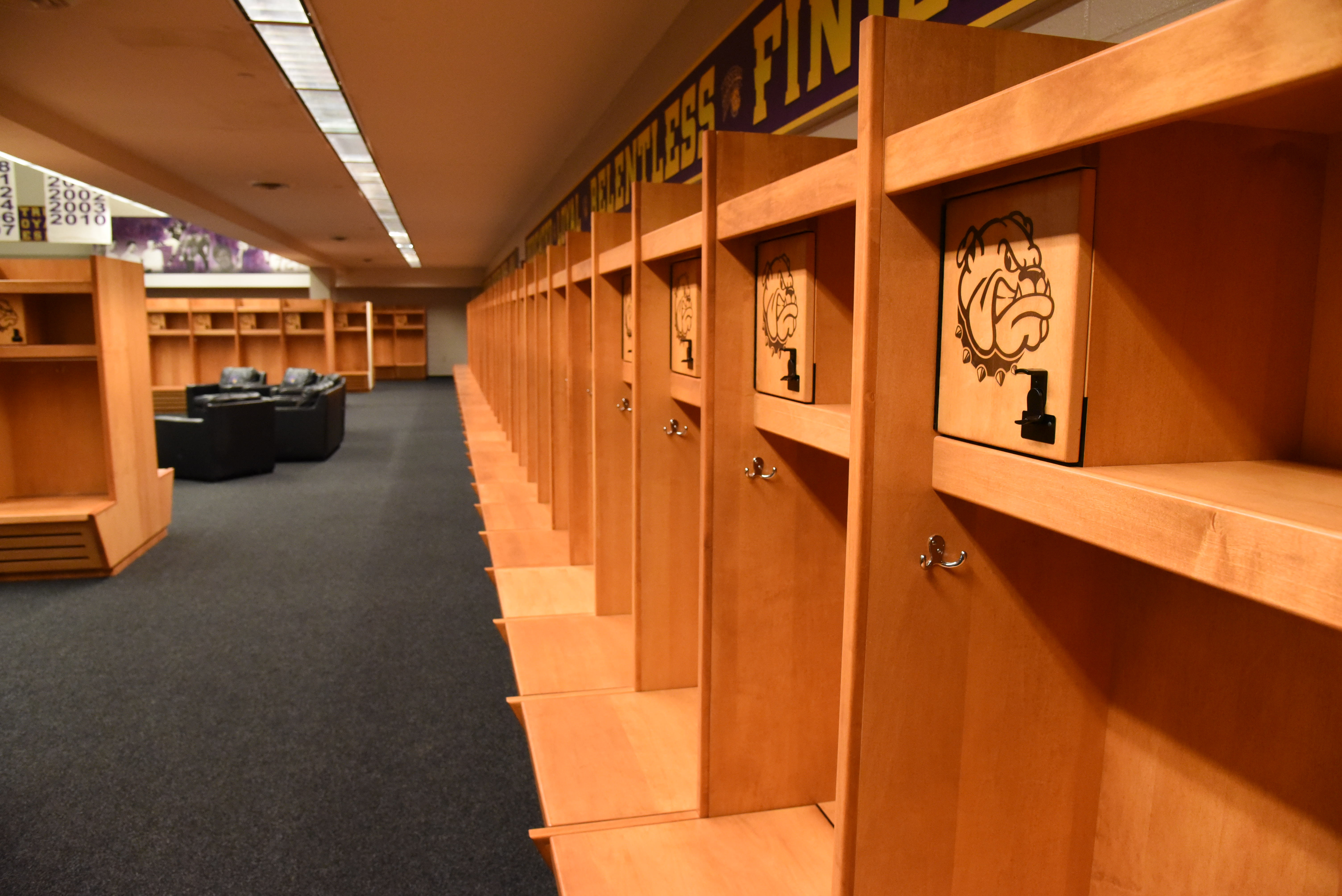 Locker room